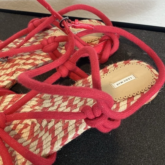 Leon Max ankle strap strappy sandals - Picture 4 of 6